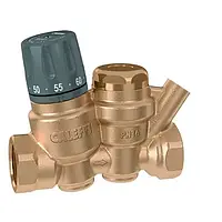 Термостат для контурів рециркуляції ГВП  Ø1/2"  35÷60 °C  10 bar  Caleffi  116140