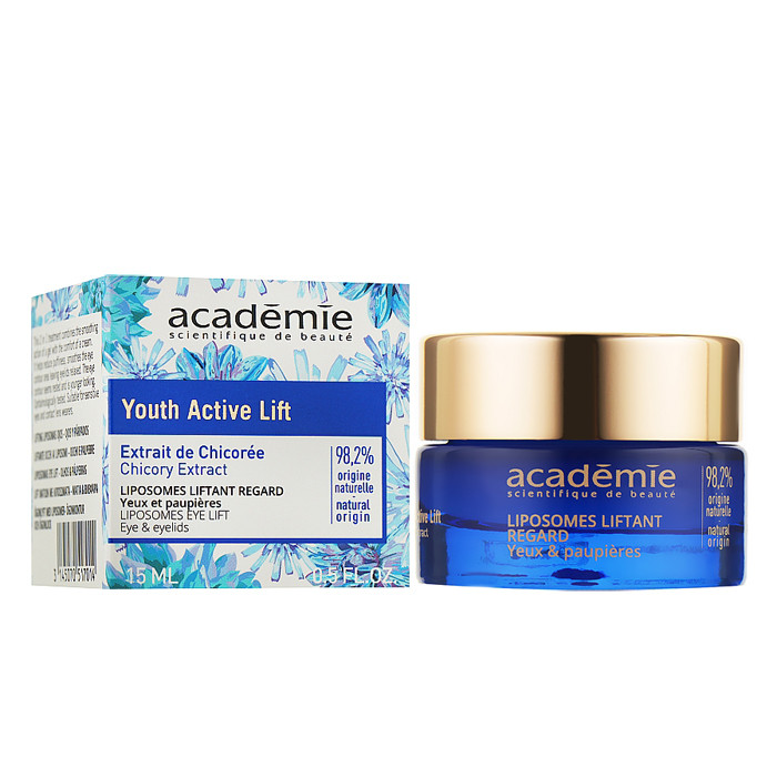 Ліпосомальна програма для повік проти набряків Academie Youth Active Lift Liposomes Eye Lift 15ml, фото 1