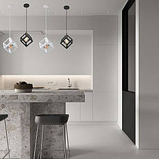 Підвісний чорний кубик (56-PR160-1 ВК), фото 4