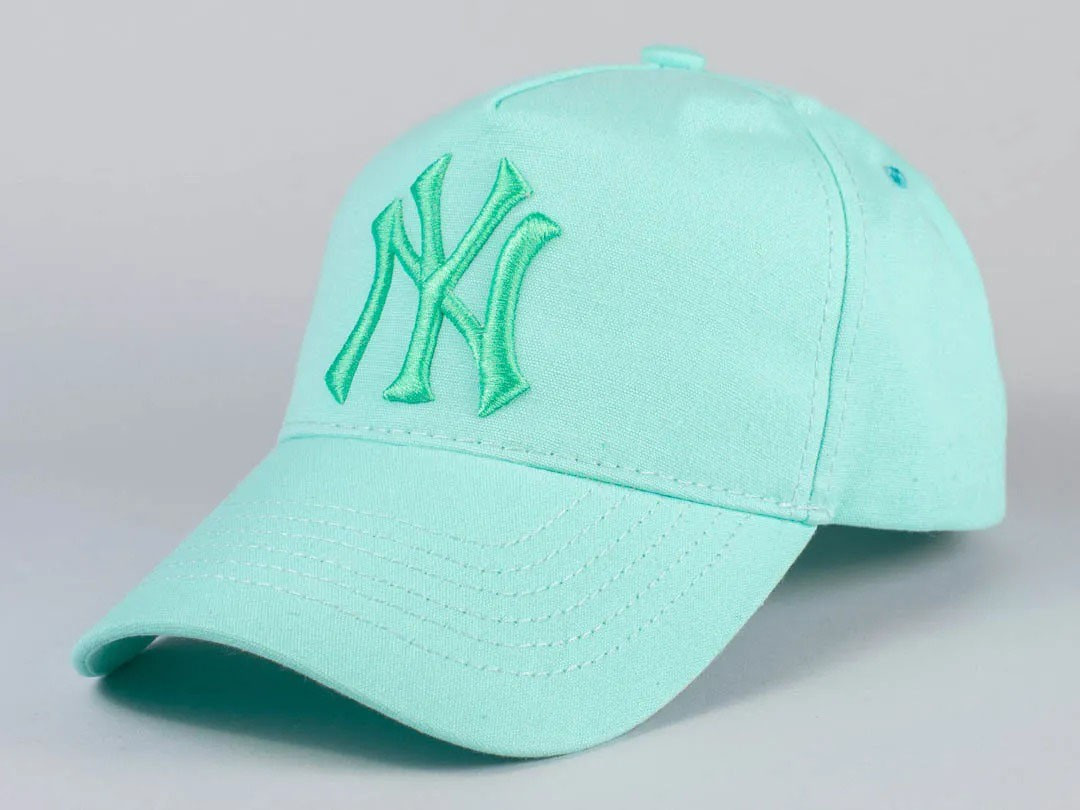 Бейсболка унісекс вишивка NY у різних кольорах, фото 1