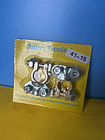 Клема АКБ легкова універсальна пряма (пара) цинк VVS