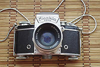 Фотоаппарат Exakta Varex VX + Carl Zeiss Jena Biotar 2/58 + кофр