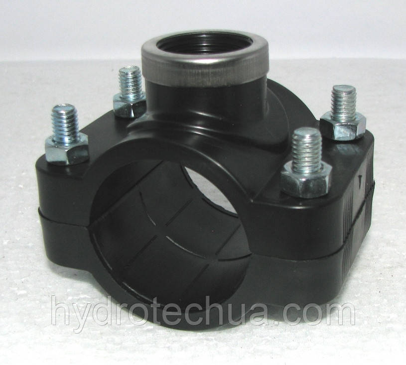 Хомут-врізка (сідало) пропіленовий 50 х 3/4"