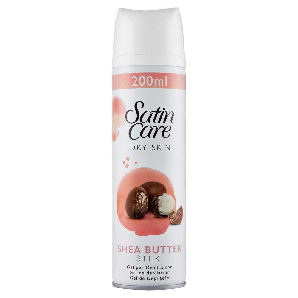 Гель для гоління Gillette Satin Care Dry Skin Shea Butter 200 мл (3014260222994)