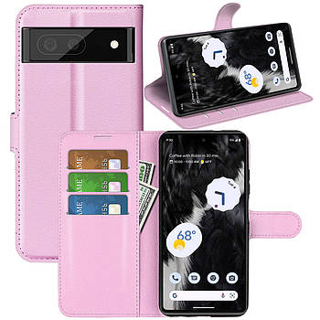 Чохол-книжка Litchie Wallet для Google Pixel 7 Light Pink