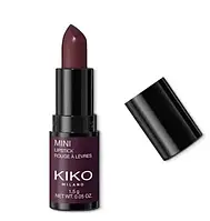 Кремовая матовая мини помада kiko milano Mini lipstick 06 Violet Noir 1,5 г