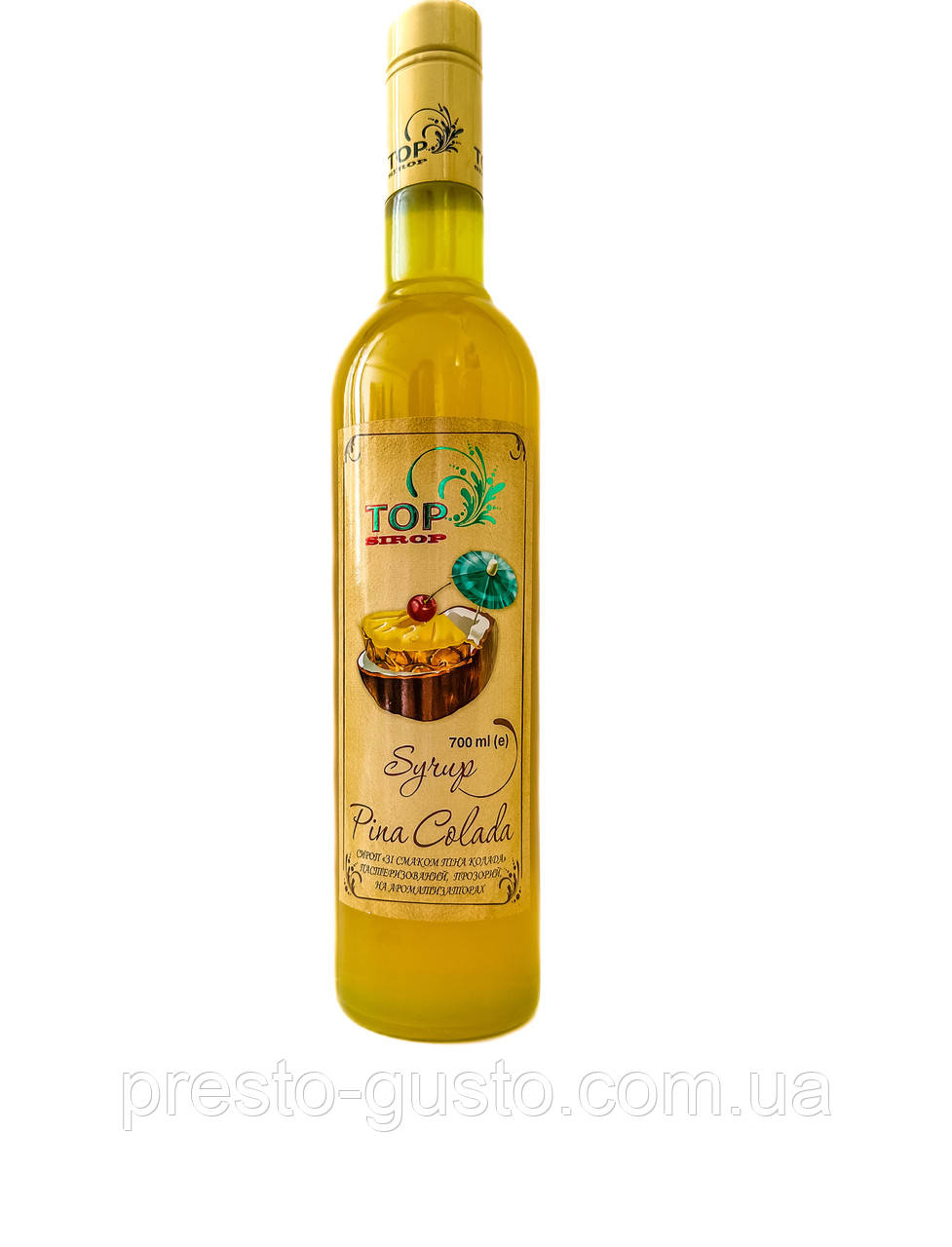 Сироп "Піно-Колада" 0,9 л ТМ "TOP Sirop"