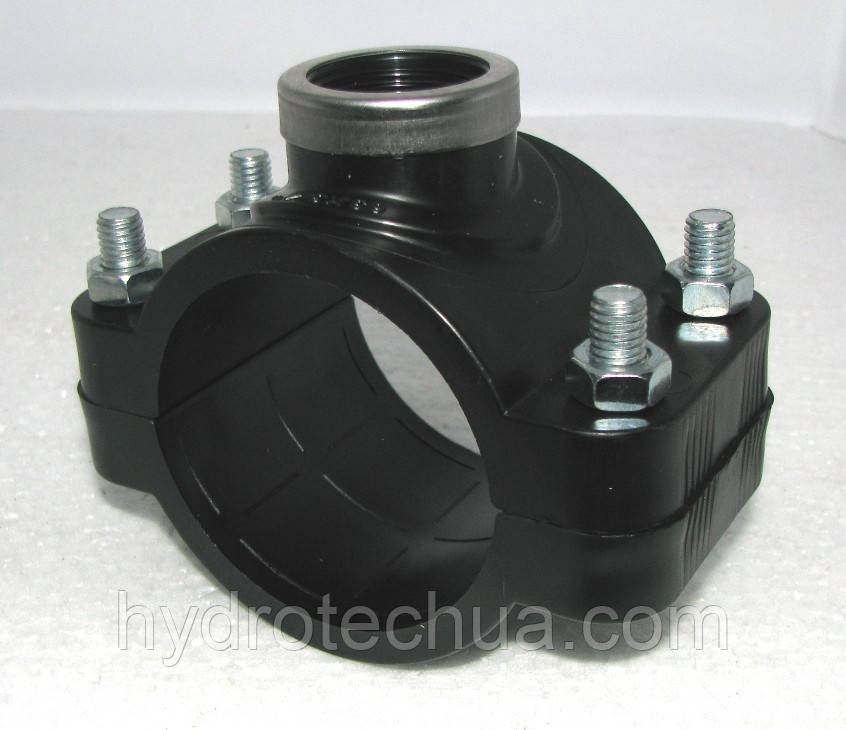 Хомут-врізка (сідало) пропіленовий 63 х 3/4"