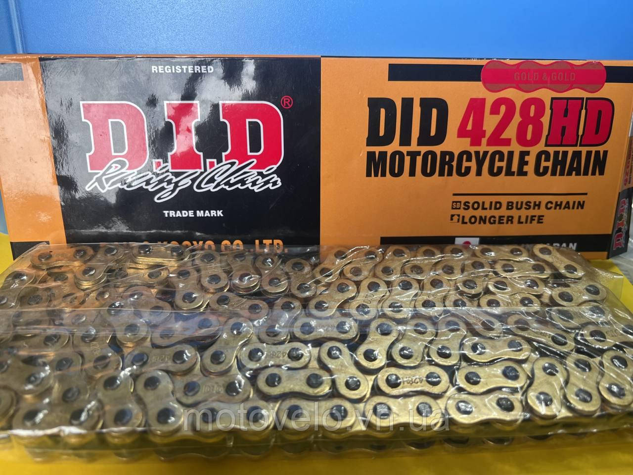 Ланцюг приводний 428-136L D.I.D Gold посилений Zongshen ZS200GS