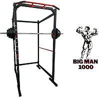 Многофункциональный стенд для силовых тренировок WCG "Big Man 1000" Черно-красный