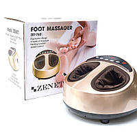 Массажер для ног (роликовый, компрессионный, разминающий массаж и прогрев ступней.) ZENET ZET-762 (код 45676)