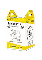Контейнер-пакет для сбора и утилизации медицинских отходов Sanibox (гофрокартон)