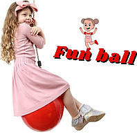 Детские качели-шар на веревке KBT "Fun Ball" Красный