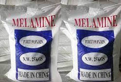 Меламін (ціанурамід, ціануротриамід, ціануротриамін) 99,9% від 25кг