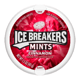 Пастилки Ice Breakers Mint Cinnamon 42g