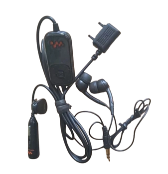 Дротова гарнітура Sony Ericsson stereo portable handsfree HPM-82 Навушники Чорний (KG-9034)