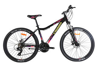 Гірський велосипед Crosser Angel 24 (13) Чорний