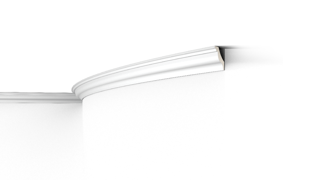 Стельовий гнучкий плінтус Arstyl Z15F (4х4)см, довжина 2м