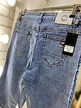 Трендові джинсові бриджі жіночі, тканина "Джинс" 52, 54, 56, 58, 60, 62 розмір 52, фото 3