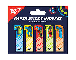 Індекси паперові YES "Blaster" 50x15мм, 100шт (5x20)