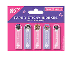 Індекси паперові YES Keith Kimberlin 50x15мм, 100шт (5x20)