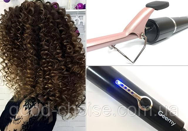 Плойка для афрокудрей афрокудри geemy gm 2825 9 мм: 200 грн. - Фені, укладання волосся Миргород на Olx
