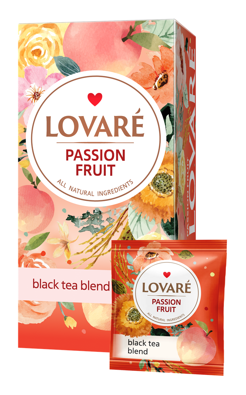 Чай Lovare Пристрастний фрукт (Passion fruit) 24*2г