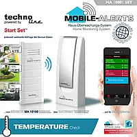 Метеостанция Technoline Mobile Alerts Start Set MA10001 (мобильный шлюз+датчик температуры)