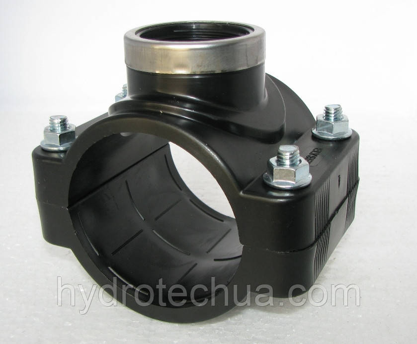 Хомут-врізка (сідало) пропіленовий 75 х 1 1/4"