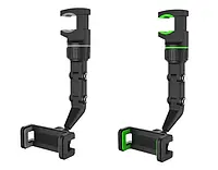 Універсальний гнучкий утримувач для телефону в машину зелений