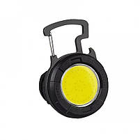 Аккумуляторный LED фонарик YT-877 з Type-C (4 режима, карабін, магніт), фото 6