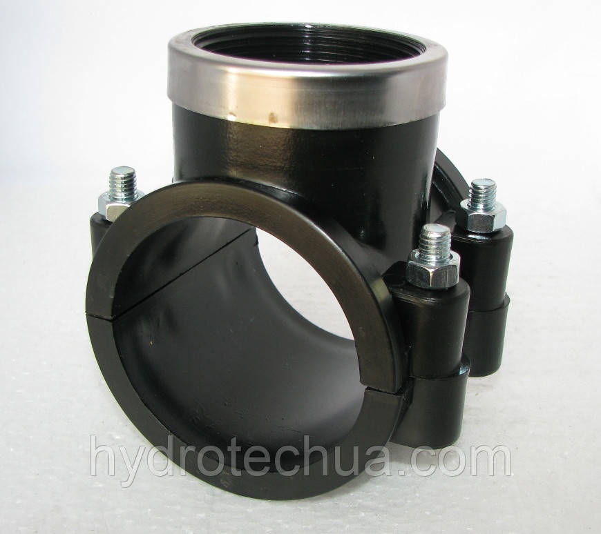 Хомут-врізка (сідало) пропіленовий 75 х 2"