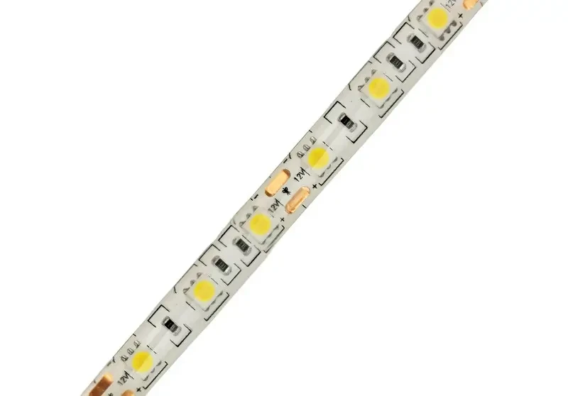 LED стрічка SMD 5050, 4000-4500К (нейтральний білий). Підсвічування для круглого акваріума.