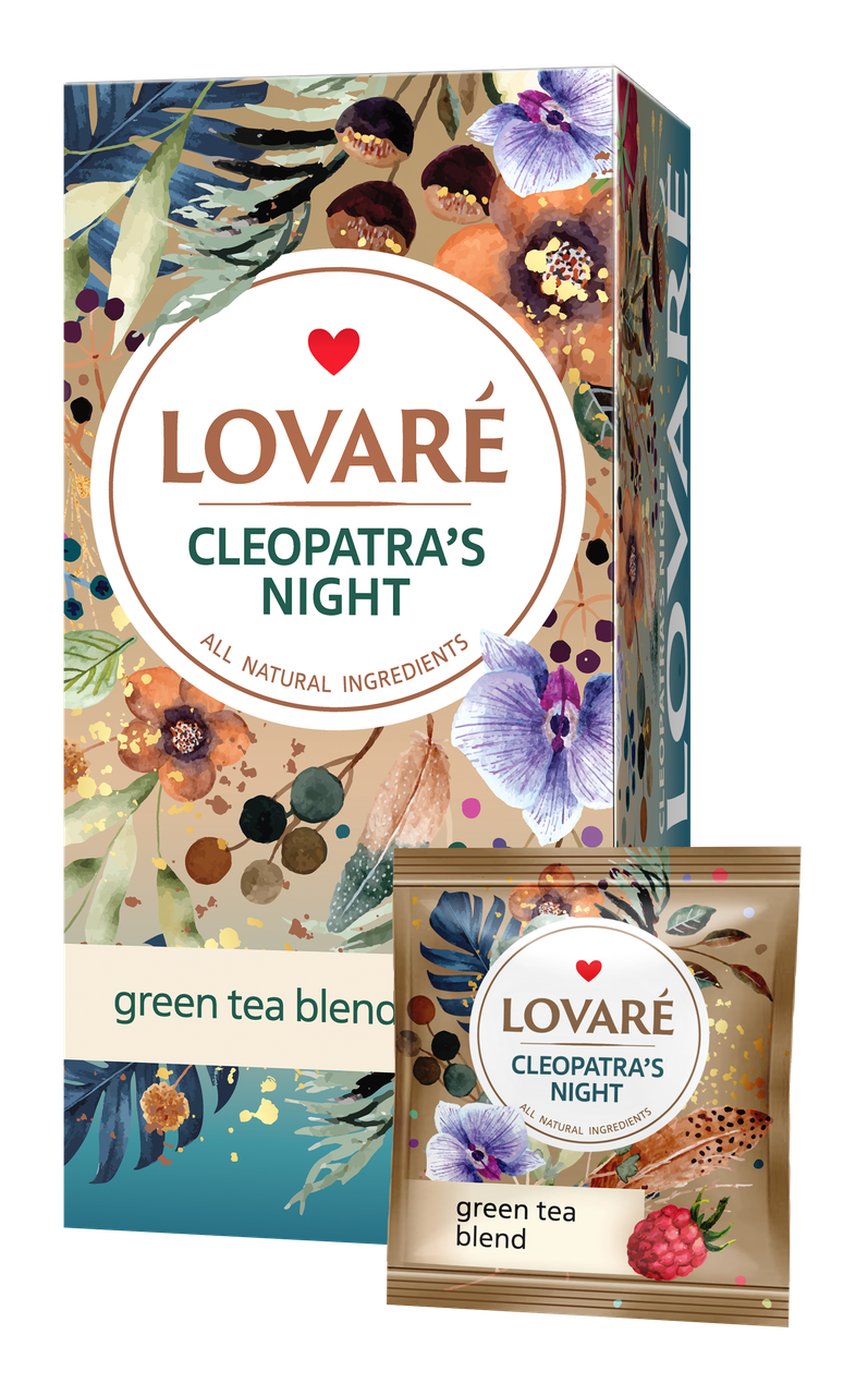 Чай Lovare Ніч Клеопатри (Cleopatra`s night) 24*2г