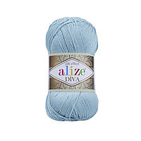 Пряжа Alize Diva 346 Sky Blue