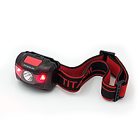 Налобний ліхтарик Titanum TLF-H01 Модифікований. Чевоне світло, фото 2