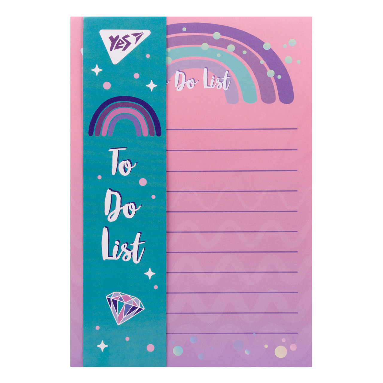 Папір для нотаток на магніті YES To Do Glamour, фото 1