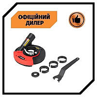 Кожух із пиловідводом під КШМ 125 мм, для шліфування INTERTOOL ST-0004 TSH