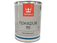 Tikkurila Temadur 90 - двухкомпонентная полиуретановая глянцевая краска для металла (База TML), 0,75 л