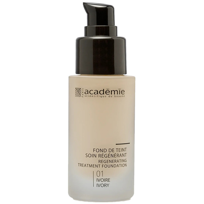 Регенерувальна тональна основа Academie Regenerating Treatment Foundation #01 Слонова кістка, фото 1
