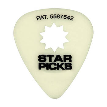 CLEARTONE GLOW IN THE DARK STAR PICKS Медіатор