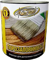 Лак нітроцелюлозний порозаполняющий, грунтлак для дерев'яних поверхонь "БЛЄСК" 0,8 кг (ж/б 1 л)