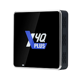 TV-Приставка Ugoos X4Q Plus 4/64GB S905X4 Android 11 (Smart TV BOX, Андроїд тв бокс) SLIMBOX Android TV 11.0 (+100 грн)