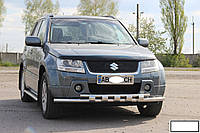 Передняя защита ус Grand Vitara (2005-2012)