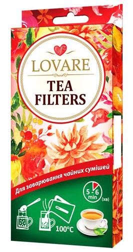 Фільтр-пакети Lovare для заварювання чайних сумішей 50шт