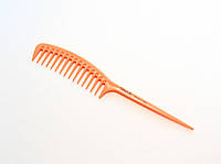 Расческа для волос оранжевая с ручкой Janeke Fashion Supercomb