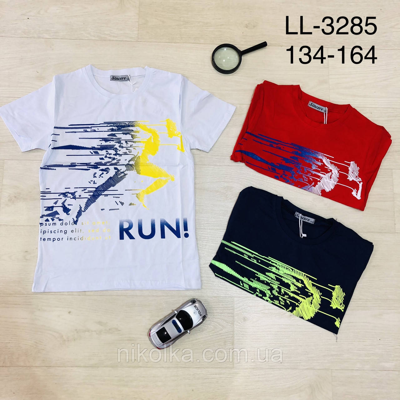 Футболки для хлопчиків оптом, Sincere, 134-164 рр., арт. LL-3285, фото 1