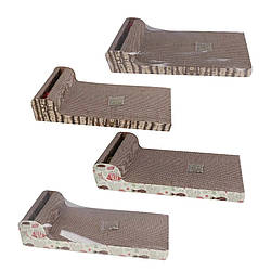 Eastland (Істленд) Кігтеточка Лежак з котячою м'ятою, паперова 52 см*21 см*12 см