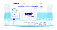 Вологі серветки для догляду за шкірою Seni Care 80 шт.