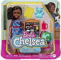 Кукла Барби Челси Учительница Barbie Chelsea Can Be Doll & Playset, Brunette Teacher
